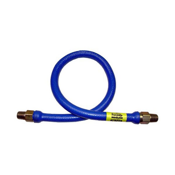Coated Gas Connector 1/2" X 60"
